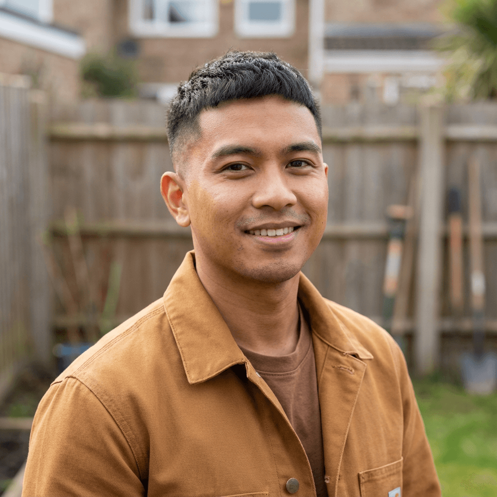 James Nguyen, calm Melbourne homeowner in his early 40s